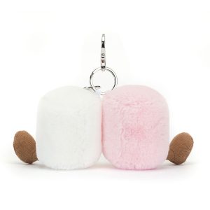 Amuseables Pair of Marshmallows Bag Charm - Image 3