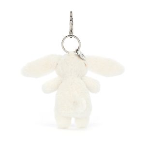 Bashful Bunny Cream Bag Charm - Image 3