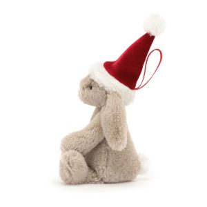 Bashful Christmas Bunny Decoration - Image 2