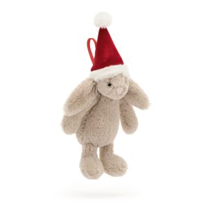 Bashful Christmas Bunny Decoration - Image 4