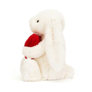 Bashful Red Love Heart Bunny - Image 6