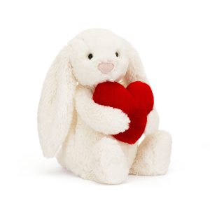 Bashful Red Love Heart Bunny - Image 5