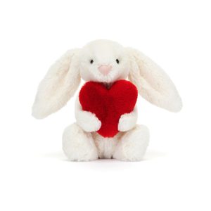 Bashful Red Love Heart Bunny - Image 12
