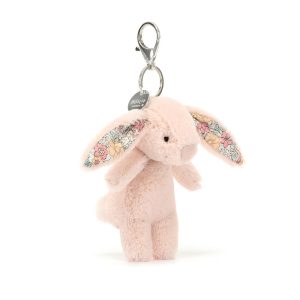 Blossom Blush Bunny Bag Charm - Image 4