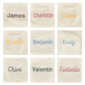 Bashful Luxe Bunny Luna with Personalised Cream Jumper - Image 2