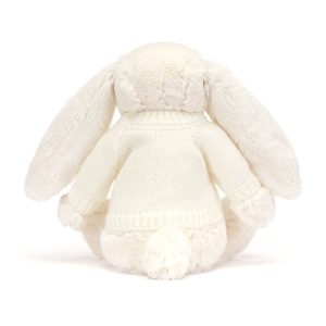Bashful Twinkle Bunny with Personalised Cream Jumper - Image 4