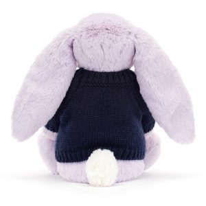 Blossom Jasmine Bunny with Personalised Navy Jumper - Image 4