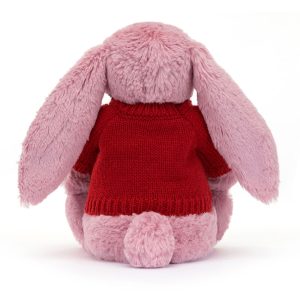 Blossom Tulip Bunny with Personalised Red Jumper - Image 5