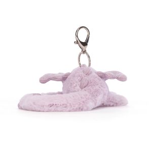 Lavender Dragon Bag Charm - Image 3