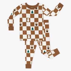 Holiday Checks Two-Piece Pajama Set - Image 4