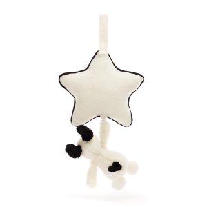 Bashful Black & Cream Puppy Musical Pull - Image 3