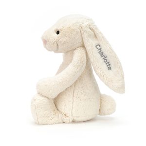 Personalised Bashful Cream Bunny Huge - Image 2