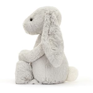Personalised Bashful Silver Bunny Huge - Image 3