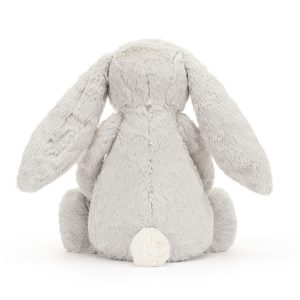 Personalised Bashful Silver Bunny Huge - Image 4