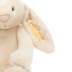 Personalised Bashful Luxe Bunny Willow Huge - Image 2