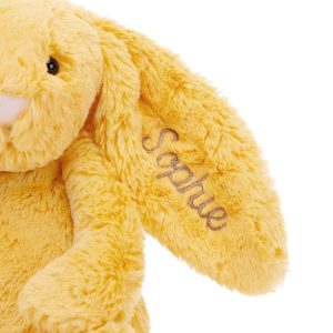 Personalised Bashful Sunshine Bunny Medium - Image 3
