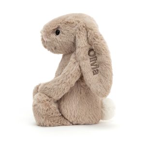 Personalised Bashful Beige Bunny Medium - Image 2
