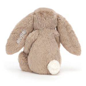 Personalised Bashful Beige Bunny Medium - Image 4