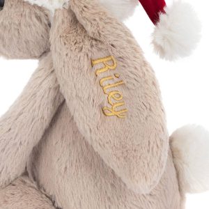 Personalised Bashful Christmas Bunny - Image 2