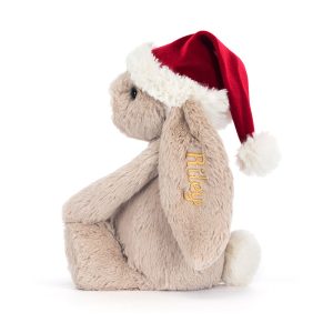 Personalised Bashful Christmas Bunny - Image 3
