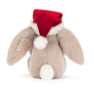 Personalised Bashful Christmas Bunny - Image 4