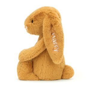 Personalised Bashful Golden Bunny Medium - Image 2