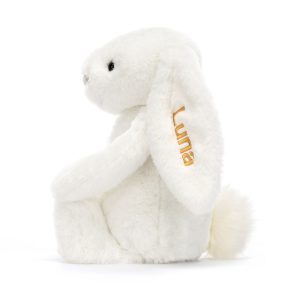 Personalised Bashful Luxe Bunny Luna Medium - Image 2