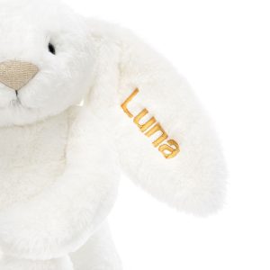 Personalised Bashful Luxe Bunny Luna Medium - Image 3