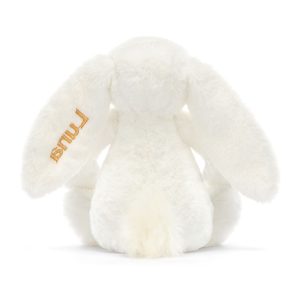 Personalised Bashful Luxe Bunny Luna Medium - Image 4
