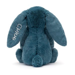 Personalised Bashful Mineral Blue Bunny Medium - Image 4