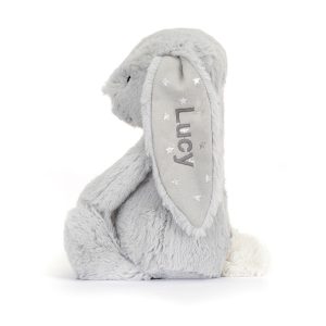 Personalised Bashful Shimmer Bunny Medium - Image 2