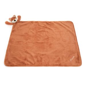 Personalised Bashful Fox Cub Blankie - Image 3