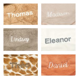 Personalised Bashful Fox Cub Blankie - Image 4