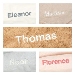 Personalised Bashful Beige Bunny Blankie - Image 4