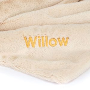 Personalised Bashful Luxe Bunny Willow Blankie - Image 2