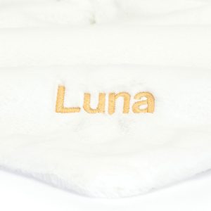 Personalised Bashful Luxe Bunny Luna Soother - Image 2