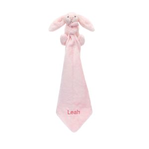 Personalised Bashful Bunny Pink Soother - Image 3