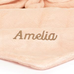Personalised Bashful Blush Bunny Soother - Image 2