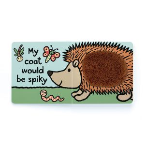 If I Were A Hedgehog Board Book and Bashful Hedgehog Medium - Image 3