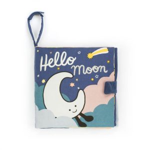 Hello Moon Fabric Book and Amuseables Moon Medium - Image 2