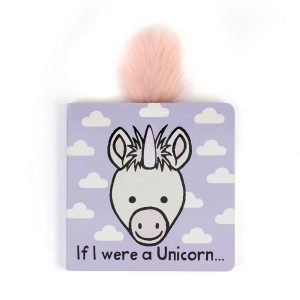 If I Were a Unicorn Board Book and Bashful Unicorn Medium - Image 2