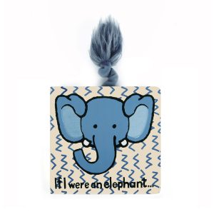 If I Were An Elephant Board Book and Fuddlewuddle Elephant Medium - Image 2