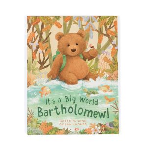 It-s a Big World Bartholomew Book and Bartholomew Bear Medium - Image 2
