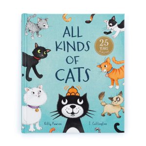 All Kinds of Cats Book and Jellycat Jack Medium - Image 2