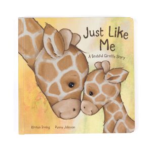 Just Like Me Book and Bashful Giraffe Medium - Image 2