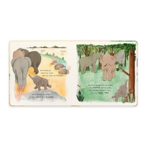 Smudge the Littlest Elephant Book and Smudge Elephant Medium - Image 3
