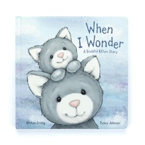 When I Wonder Book and Bashful Grey Kitty Medium - Image 2