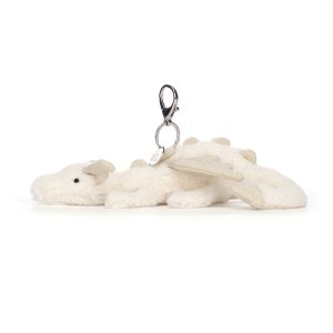 Snow Dragon Bag Charm - Image 2