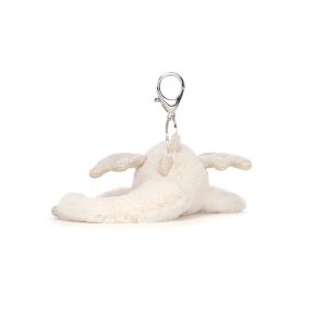 Snow Dragon Bag Charm - Image 3