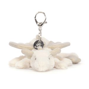 Snow Dragon Bag Charm - Image 4